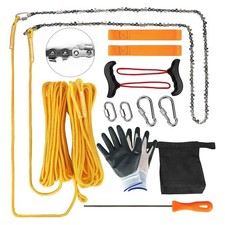 High Limb Rope Saw 55 Inch 70 Teeth Tree Trim...