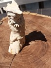 Incredible Vintage Native American Antler Warrior Sculpture Carving — photo 8