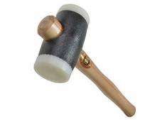 Image of Thor 720N Nylon Hammer 63Mm Wood Handle With Cast Iron Head 2200G THO720