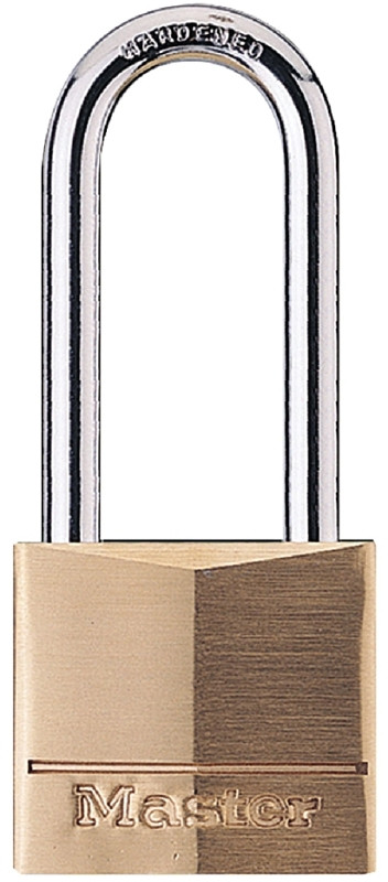 Master Lock 140DLH Padlock, 1 Pack, Bronze/Silver