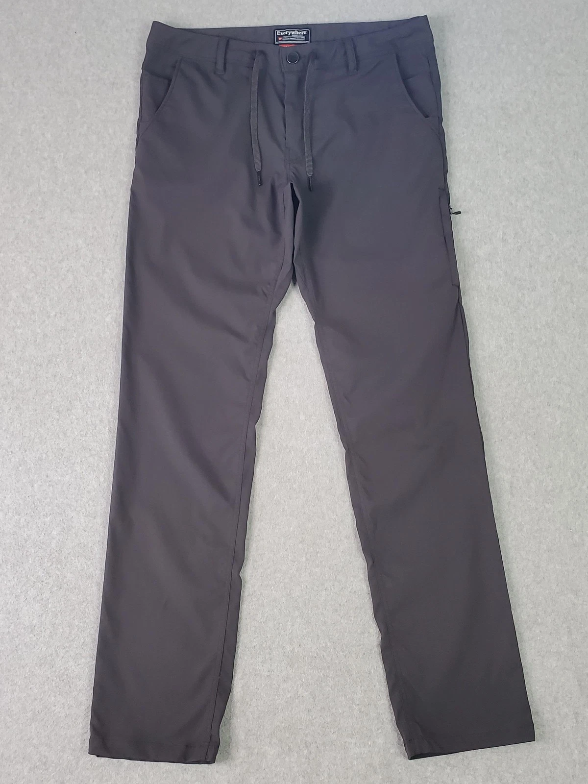 686 Everywhere Pants Mens 34x34 Gray Slim Fit Softshell Stretch Hiking Travel
Opens in a new window