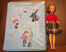 1960's Ideal Tammy Doll , Fashions Clothing With Vinyl Carrying Case BS-12