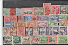 REF922-TIMBRES  ANGLAIS  LOT  39  TIMBRES  COLONIE BRITISH GUYANA 1891/1967 BON
