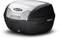 Shad SH40 Topcase Cover Weiß