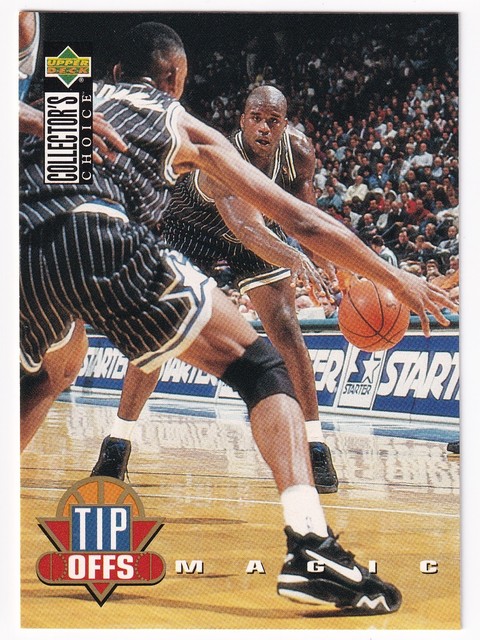 1994-95 Upper Deck Tip Offs #184 Shaquille O'Neal Card