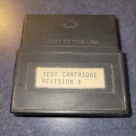 VECTREX TEST CARTRIDGE REVISION 4 FOR THE VECTREX SYSTEM ULTRA RARE