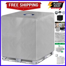 IBC Tote Cover for 1000l Rain Barrel,275 Gallon Outdoor Water Tank Protective...