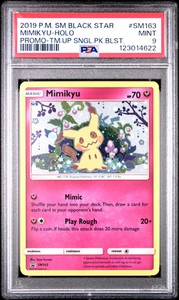Mimikyu SM163 Sun & Moon Black Star Promo Holo