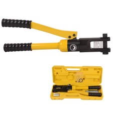 12 Ton Hydraulic Crimping Tool 8 AWG to 250 M...