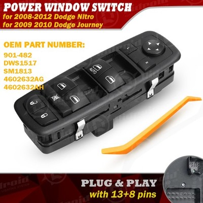 Driver Side Window Control Switch 4602632AC For Jeep Liberty Dodge Journey Nitro