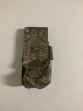 1x USAF ABU Tiger Stripe 5.56 Double Mag Pouch USGI MOLLE II Eagle Industries