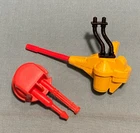G.I. GI JOE gijoe TIGER FORCE TIGER FLY PARTS LOT turret hose side gun FREE SHIP
