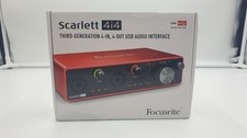 Focusrite Scarlett 4i4 3rd Gen USB Audio Inte...