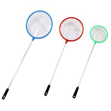 Aquarium Fish Net Skimmer Net &ndash; 3 Pcs Quick Catch Mesh Wire Net Safe for A