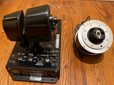 Thrustmaster Warthog Throttle + Base   Delta Sim TDC Mod   Excellent   DCS Ready