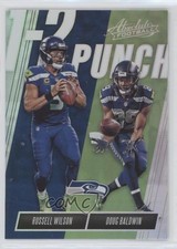2018 Panini Absolute One Two Punch Russell Wilson Doug Baldwin #OTP-RD fm0