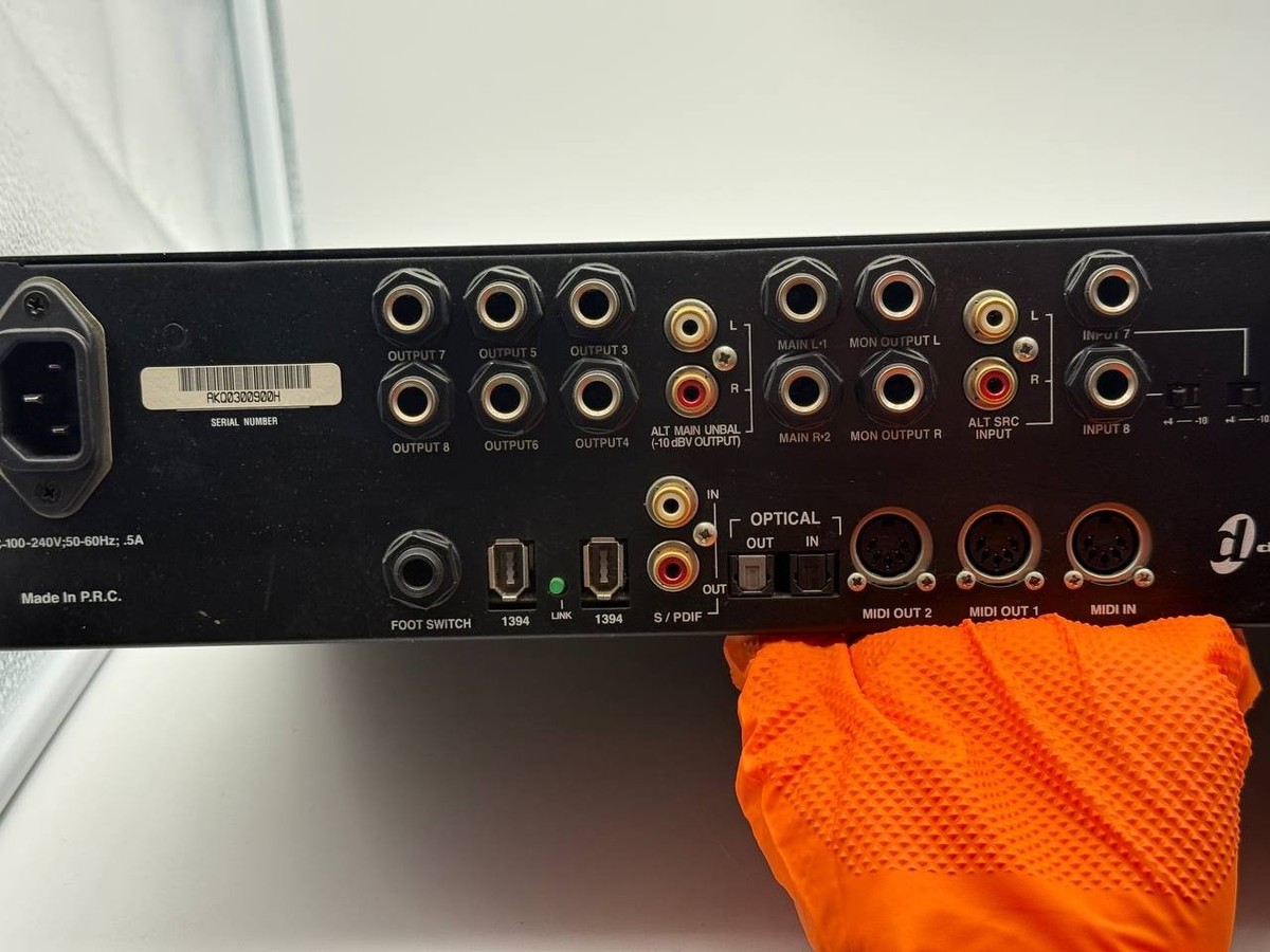 Digidesign Digi 002 Rack Factory Audio Interface Pro Tools Tested