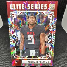 2025 Panini Donruss Elite Series Michael Penix Jr. #TES-MPE Atlanta Falcons