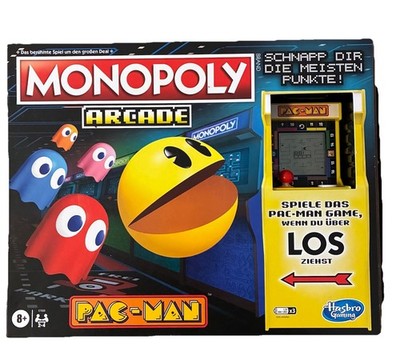 Monopoly Arcade Pac-Man Brettspiel Gesellschaftsspiel Hasbro Vollständig OVP