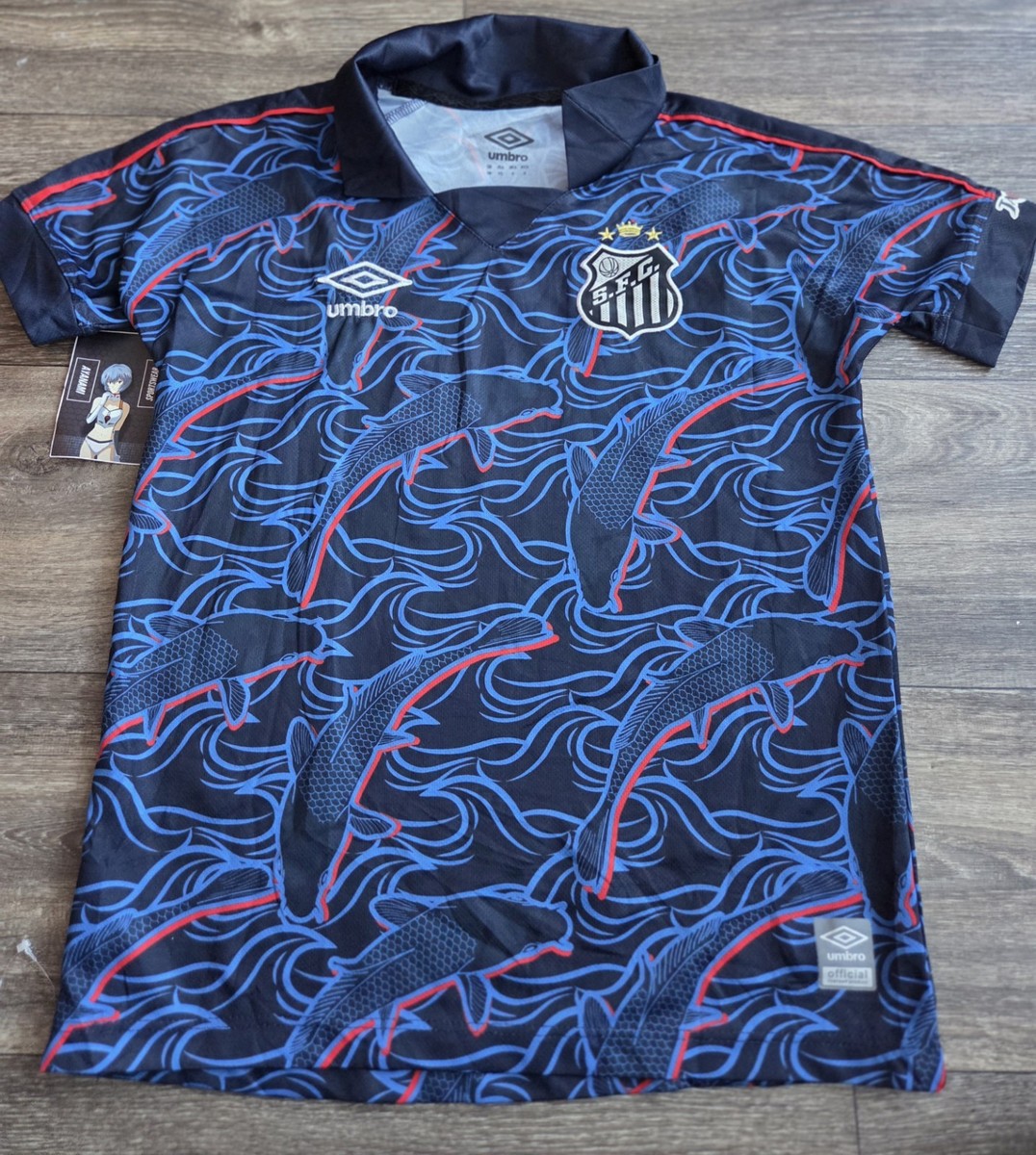 Santos FC Umbro ジャージ 新品タグ付き Umbro Santos FC Brazil 23/24 Third Japan Futbol Soccer Jersey