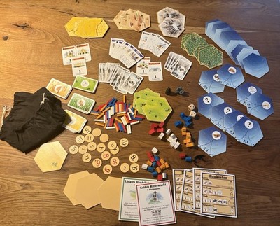 Siedler von Catan, Konvolut von Ersatzteilen