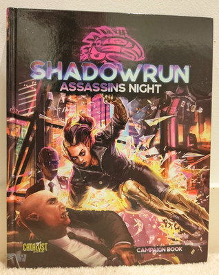 Shadowrun Assassin's Night Hardcover 6e 6. Edition Catalyst Game Labs Brandneu