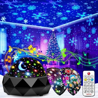 Lampara de noche para niños estrellas planetas dormir juguetes projector new