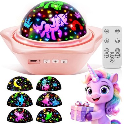 Unicorn Toys【6 Slides+96 Projections】,Unicorn Night Light Projector & Mermaid...