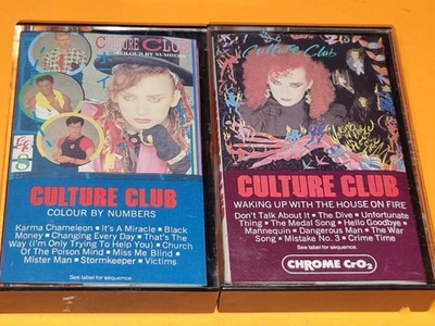 LOT OF 2 CULTURE CLUB Audio Cassette Tapes In VGC - Image 1 of 4