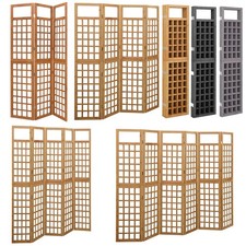 Shoji Paravent Raumteiler Holz Spalier Trennwand Sichtschutz Spanische Wand