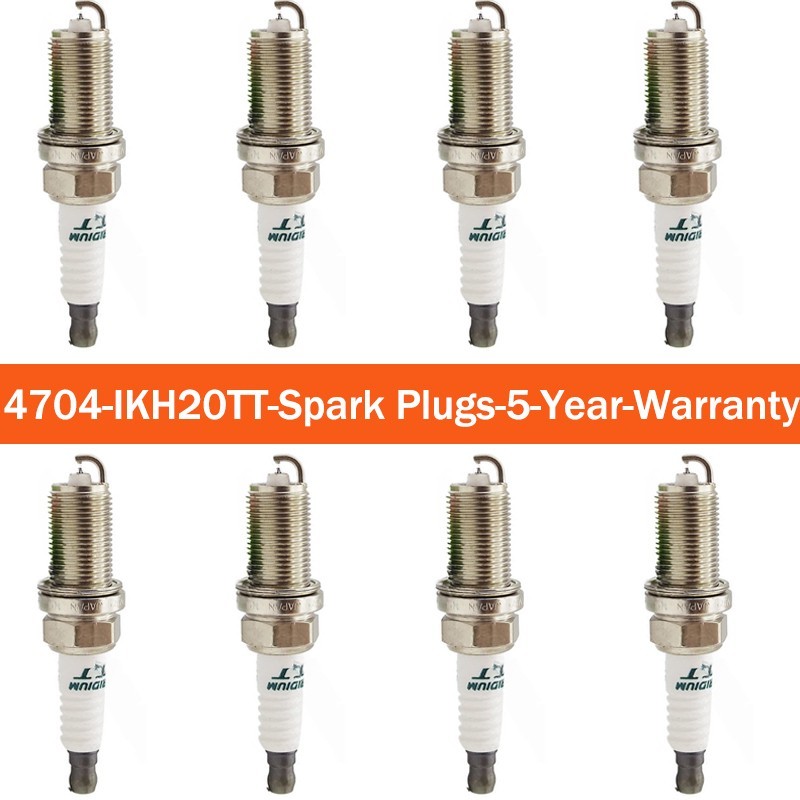 8x New Iridium Spark Plugs 4704 IKH20TT TT 0041591303 for HYUNDAI