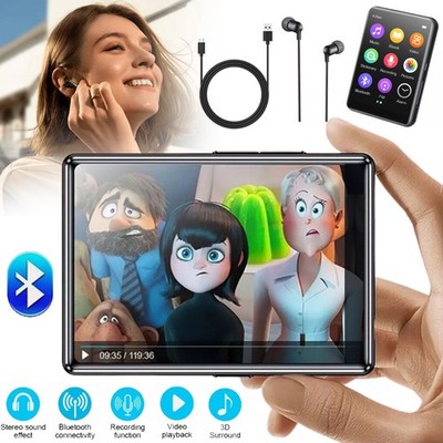 Premium MP3 Player Bluetooth 5.0 HiFi Verlustfreier Ton MP3 Musik Player Touch