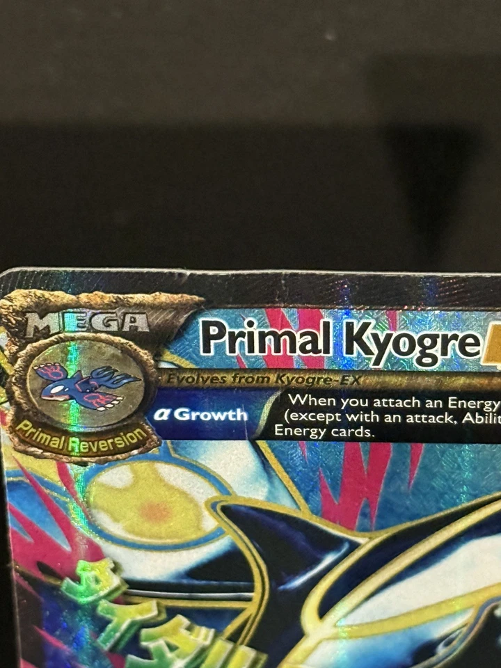 Pokémon TCG Primal Kyogre-EX Primal Clash 149/160 Holo Full Art *see des* - Image 3 of 4