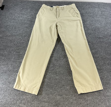 Polo Ralph Lauren Preston Pants 32x30 Khaki Tan 100 Cotton Classic Fit Mens Chi