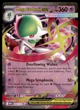 POKEMON TCG MEGA EVOLUTION 060/132 MEGA GARDEVOIR EX DOUBLE RARE HOLO