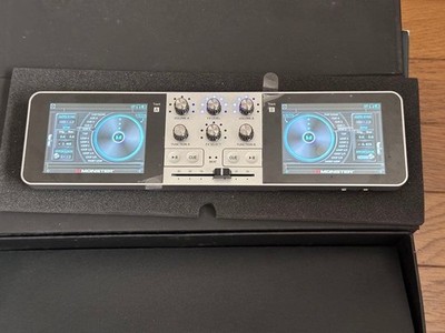 Monster GoDJ 2-Kanal tragbarer digitaler Plattenspieler DJ Controller JD...