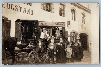 Bavaria Germany Postcard Kochel Schlehdorf c1910 Antique Unposted RPPC Photo