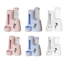 Automatic Hamster Feeder Food Container Hamster Water Bottle Large Capacity Non