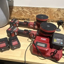 Flex Xce Dual Action Cordless Polisher With Lithium-ion Batteries Charger Flex Xce Dual Action Cordless Polisher With Lithium-ion Batteries Charger