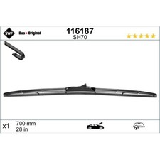 1x Wischblatt SWF 116187 passend für CITROËN MITSUBISHI PEUGEOT SUZUKI TOYOTA
