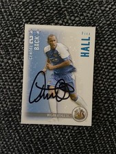 FITZ HALL - WIGAN ATHLETIC FC FOOTBALL SIGNED SHOOT OUT CARD