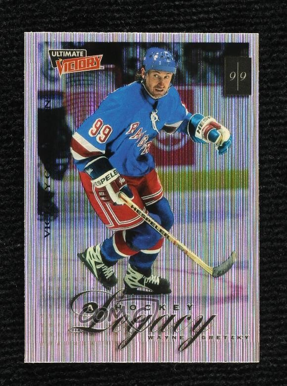 1999-00 Ultimate Victory A Hockey Legacy Collection Wayne Gretzky #118 HOF 1u60