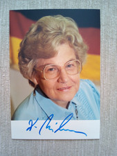 Dr. Dorothee Wilms, AK, ehem. dt. Bundesministerin, CDU, orig. sign.