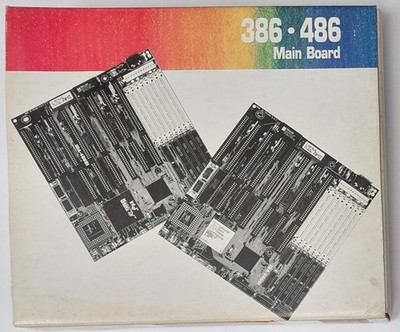 ASUS ISA-486SIQ 486 ISA retro motherboard + Intel 80486DX 33MHz + 20MB RAM (original box)