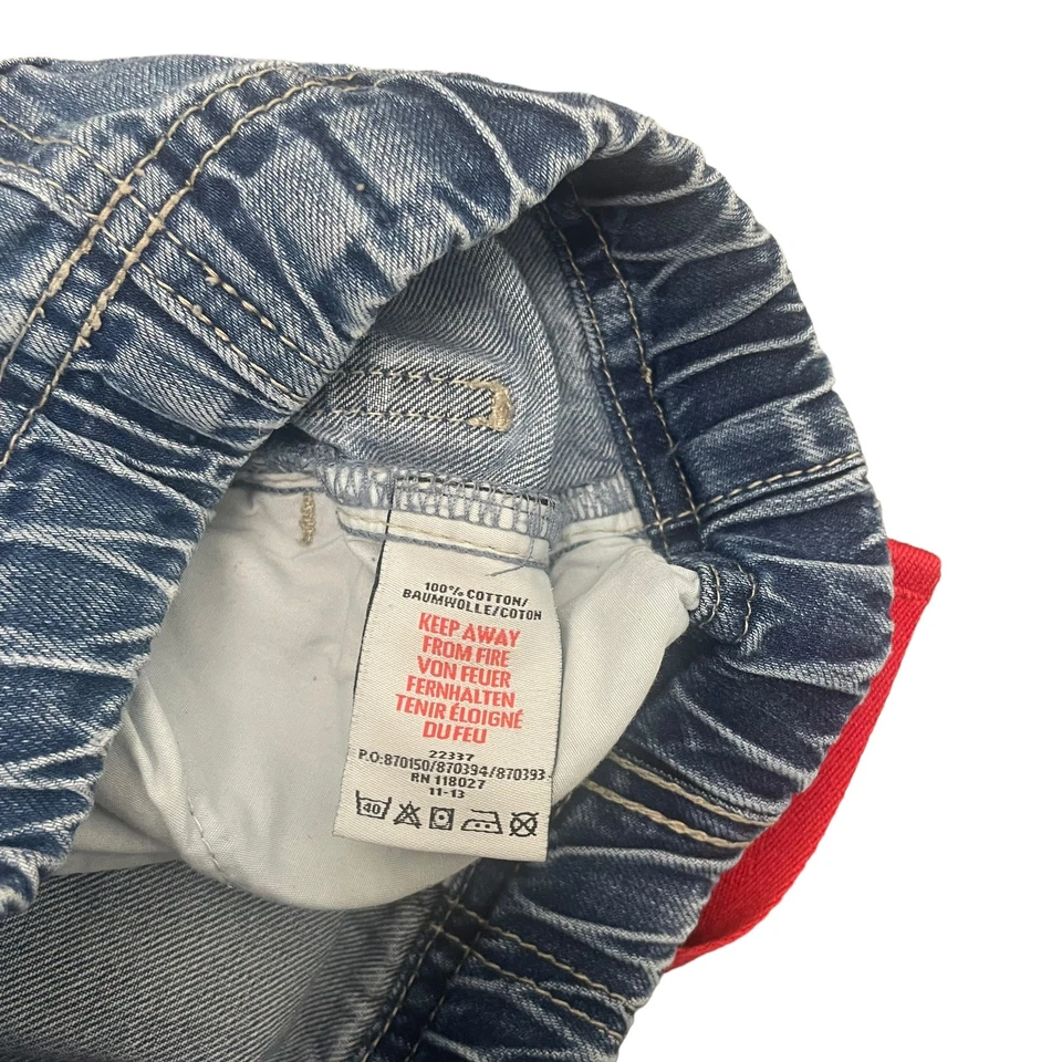 Vaqueros cortos Mini Boden cintura cordón niño 4 Foto 4 de 4