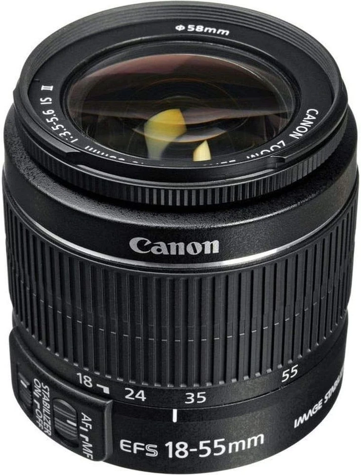 Canon EF-S 18-55mm f/3.5-5.6 is II SLR Lens - Mark II (White Box) - Image 3 of 4