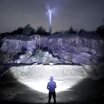 Rechargeable Flashlights, LED USB Waterproof Super Bright Powerful Large Beam