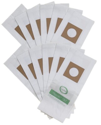 12 Hoover Type Y / Z Vacuum Bags Micro Filtration - Windtunnel - T Series  Tempo