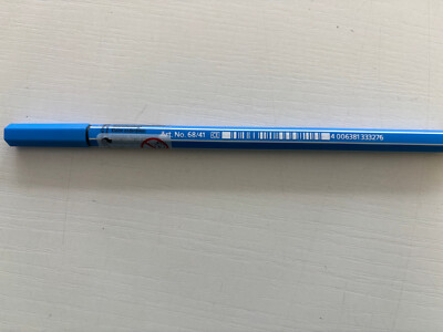 STABILO Filzstift Faserschreiber 1 mm Schreibstärke dunkelblau Pen 68
