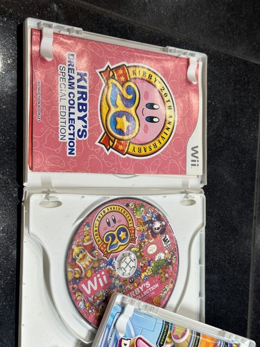 Lote Videojuegos Nintendo Wii Kirby's Dream Collection Kirby Return to Dreamland - Imagen 2 de 6